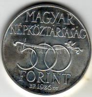 1986. "Budavár" 500Ft Ag T:BU