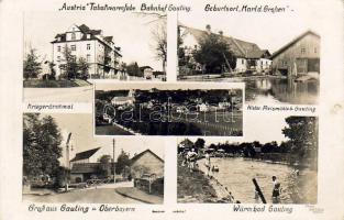 Gauting Bahnhof Foto AK