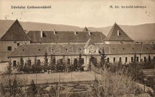 Csíkszereda, Magyar királyi honvéd laktanya; kiadja Svoboda Miklós / barracks (EK)