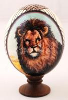 Eredeti strucctojás kézzel festve, eredi dobozban, cca 15cm