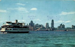 34 db MODERN, főként amerikai városképes lap, benne 15 db New York városképes lap / 34 modern mainly...