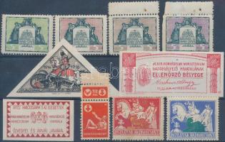10 db Hadisegély adománybélyeg