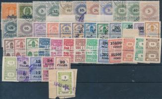 42 db Váltó és számlailleték + 2 db számla