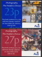 Fotók (III) 2 öntapadós bélyegfüzet Photos (III) 2 self-adhesive stamp booklets