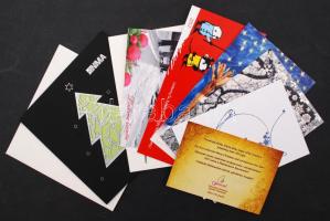 2011 Litvánia minisztereinek, állami tisztviselőinek valamint Magyarország vilniusi nagy követének aláírása üdvözlőlapon, köztük:Pecze Zoltán, Raimundas Palaitis, Arvydas Sekmokas, Deividas Staponkus, ect, összesen 9db