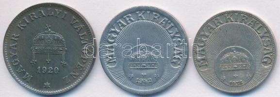 1920. 20f Fe + 1935. 10f Cu-Ni + 1942. 10f Fe T:1-,2