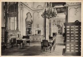 Budapest VIII. Fővárosi Könyvtár, Katalógus-terem, belső