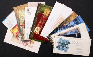 2011 Magyar miniszterek, állami tisztviselők és politikusok aláírásai üdvözlőlapon, összesen 24db, köztük: dr. Pintér Sándor, Csárdi Péter, Németh Zsolt, Ambrus Jenő, dr. Fodor Tamás, dr. Gömbös Ervin, ect.