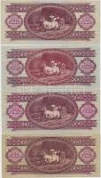 1949-1968. 100Ft (4xklf) T:III szép papírral is
