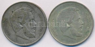 1947. 5Ft Ag "Kossuth" (2x) T:2-,3