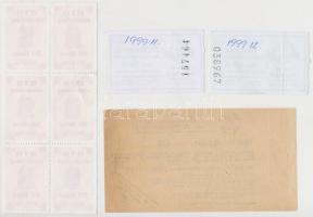 7db klf magyar és külföldi utazási csekk, utalvány, belépő, közte Budapest ~1940. "Vásárlási ut...