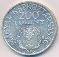1976. 200Ft Ag "II. Rákóczi Ferenc" T:BU