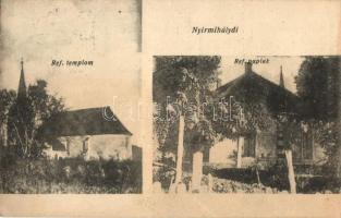 Nyírmihálydi, Református templom és paplak; kiadja Hangya