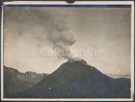 1925 Dr. G. Meissner: Bocca Grande, feliratozott vintage fotó, 9x12 cm