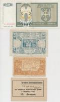 Vegyes: Szerb-Horvát-Szlovén Királyság / Belgrád 1920. 20p városi pénz + 1921. 1/4 Dinara + Jugoszlávia 1992. 50D + DN 10D jegy T:III-IV Mixed: Kingdom of the Serbs, Croats and Slovenes / Beograd 1920. 20 Para city money + 1921. 1/4 Dinara + Yugoslavia 1992. 50 Dinara + ND 10 Dinara ticket C:F-VG