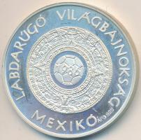 Bognár György (1944-) 1986. "Labdarúgó Világbajnokság Mexikó" Ag emlékérem (16g/0.925/32mm...