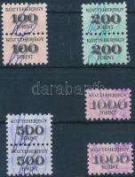 1997-2001 8 db közteherjegy