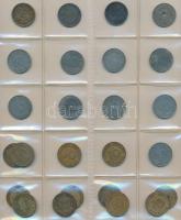 Német Birodalom / Weimari Köztársaság / Német 3. Birodalom / NSZK / NDK fémpénz gyűjtemény albumba r...
