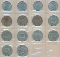 Német Birodalom / Weimari Köztársaság / Német 3. Birodalom / NSZK / NDK fémpénz gyűjtemény albumba r...