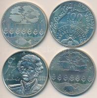1983. 100Ft "FAO" (2x) + 1986-1990. 100Ft "Fáy András" (2x) T:BU,PP