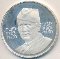 Jugoszlávia 1973. Tito Ag emlékérem (2.95g/0.925/20mm) T:PP Yugoslavia 1973. Tito Ag medallion (2.95g/0.925/20mm) C:PP