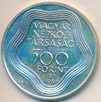 1989. 500Ft Ag "Nyári olimpia - Barcelona" T:BU ujjlenyomat