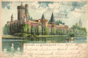 Laxenburg, Franzensburg / castle, J.M.B. 738. litho (EK)