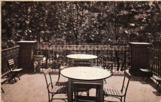 Budapest IX. Ranolder Intézet, terasz (EK)