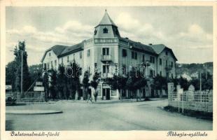 Balatonalmádi fürdő, Hotel Abbazia szálloda (vágott / cut)