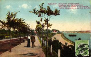 Budapest XIII. Margitsziget, Dunapart (r)