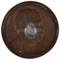 Csillag István (1881-1968) DN "Férfifej" Br plakett (77mm) T:2-