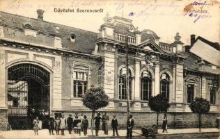 Szerencs, városháza, Schönfeld Zoltán kiadása (Rb)