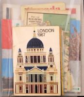 cca 1890-1969 18 db régi térkép(Budapest, Berlin, Kitzbüheler Alpen und Pinzgau, Salzkammergut, Tiro...