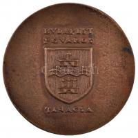 Madarassy Walter (1909-1994) DN "Budapest Főváros Tanácsa / Halászbástya" öntött Br érem (...