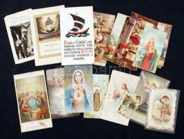 cca 1898-1947 21 db vegyes szentkép, közte néhány lithoval