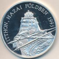 Bognár György (1944-) 1993. "Vitéz Nagybányai Horthy Miklós / Itthon hazai földben" Ag eml...