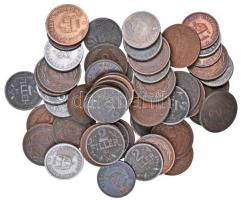 1893-1918. 1f és 2f érmék 152g súlyban T:vegyes