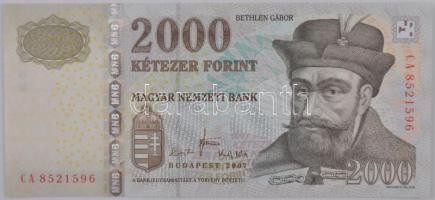 2007. 2000Ft "CA" T:I,I-