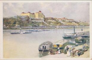 A Régi Budapest I.,II.,III.,IV. és V. sorozat, szignós művészlapok (Csánky D., Cserna, Háry, Dörre);...