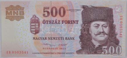2013. 500Ft "EB" T:I,I-