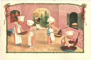 Angels, August Rökl, Vienne Nr. 1435. litho s: Pauli Ebner