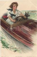 Her first mate, dog, The Knapp Co. No. 302-6. s: Lester Ralph