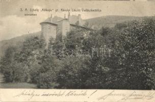 Sátoraljaújhely, Kőkapu, gr. Károlyi László vadászkastélya, kiadó Lövy A.