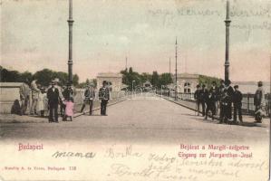 Budapest XIII. bejárat a Margitszigetre (EK)