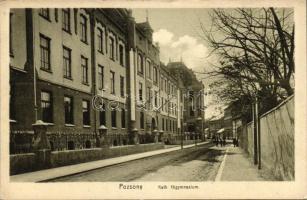 Pozsony, katolikus főgimnázium / Catholic grammar school