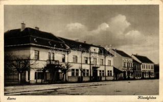 Szenc, Senec; Községháza / town hall (fa)