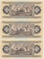 1983. 50Ft (6x) sorszámkövetők T:I