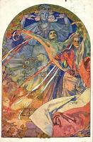 1926 Czechoslovak Sokol Organization for the VIII. Sokol festival in Prague s: Alfons Mucha (r)