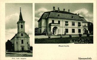 Vámosmikola, Huszár kastély, Római katolikus templom; Groszmann Eleonóra kiadása