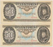 1983. 50Ft (2x) nyomdai papírráncokkal T:I